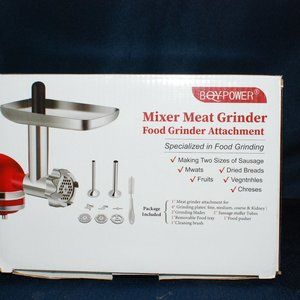 Metal Food Grinder Attachment for KitchenAid Stand Mixers